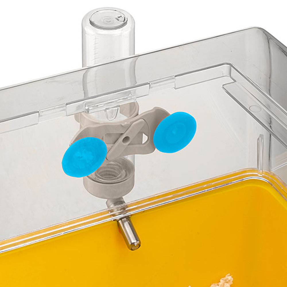 Ferplast - Adaptateur au divers modèles DRINKY abreuvoirs Ferplast hamsters rongeurs ventouses - Imagen 4