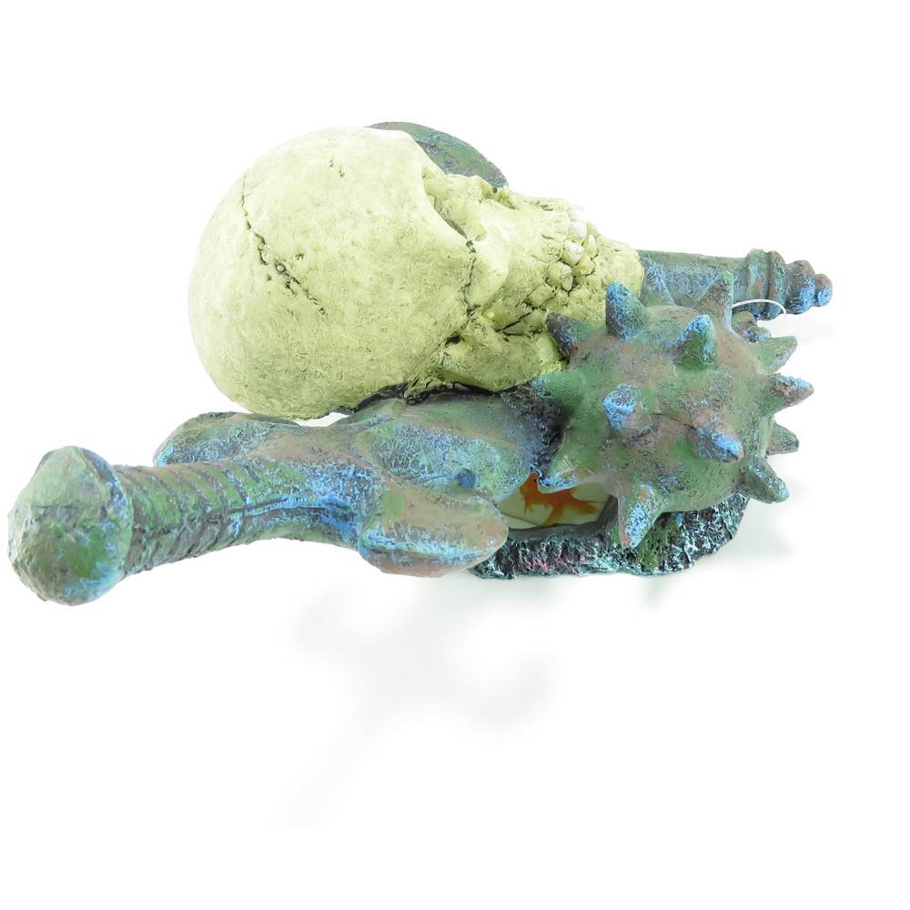 crane armes épée, 19 x 15 x 11 cm. Décoration aquarium. - Imagen 2