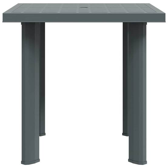 Table de jardin plastique vert 80 x 75 x 72 cm - PANGIVO - Image 6