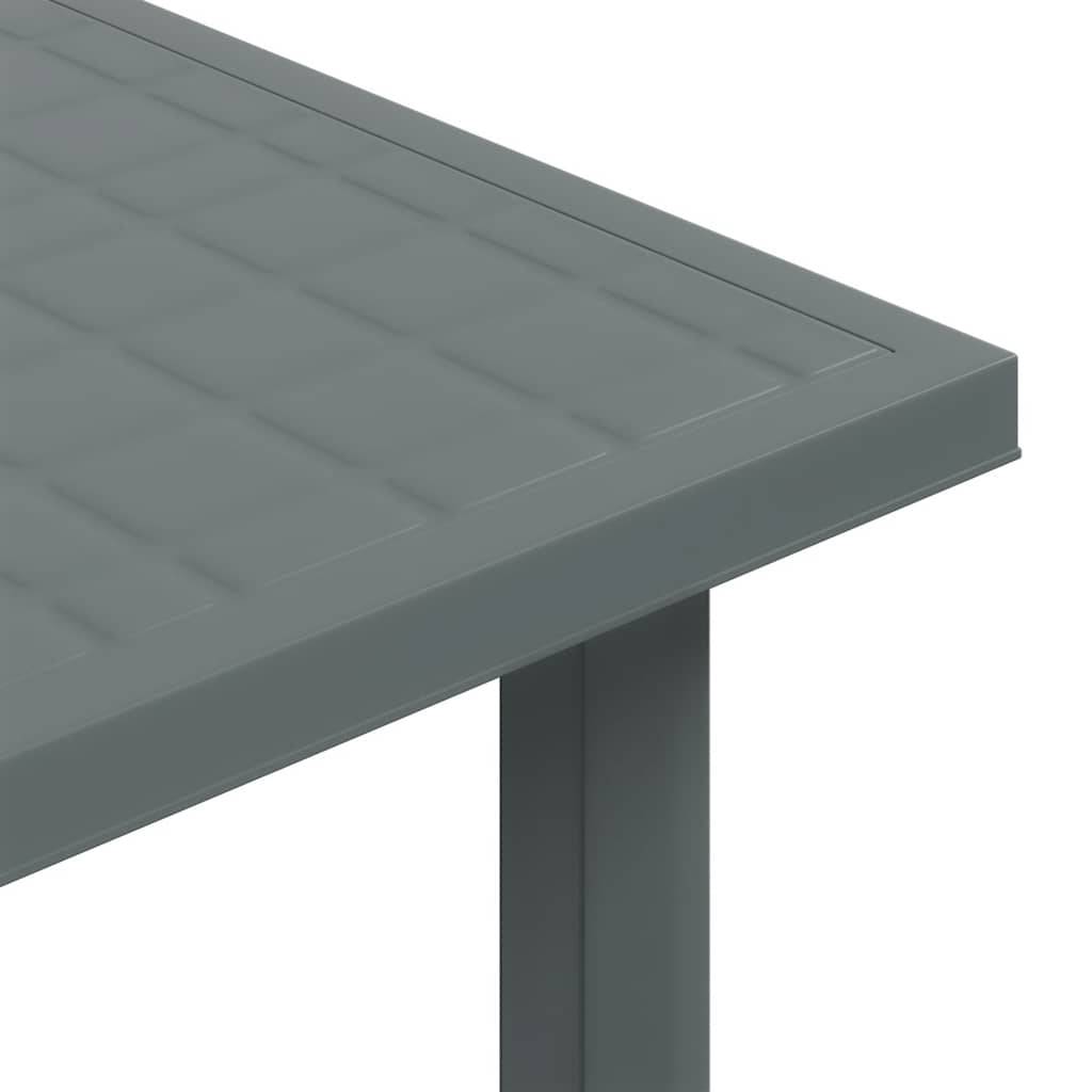 Table de jardin plastique vert 80 x 75 x 72 cm - PANGIVO - Image 7