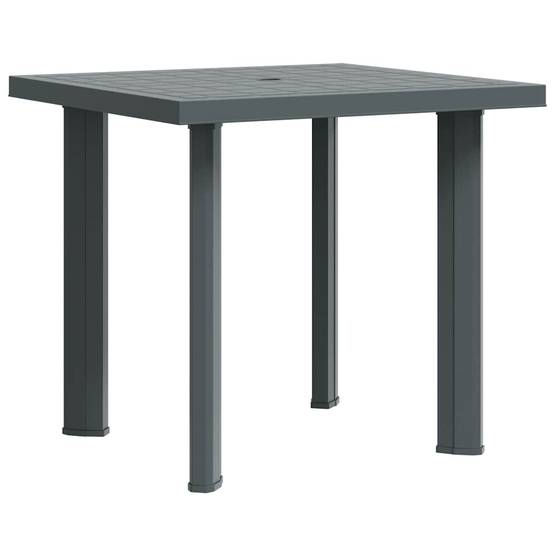 Table de jardin plastique vert 80 x 75 x 72 cm - PANGIVO - Image 2