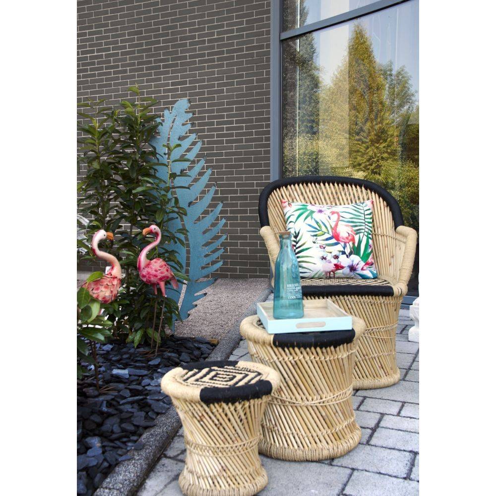 Aubry Gaspard - Flamant rose en métal laqué (Lot de 2) - Imagen 3