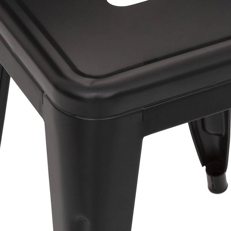 Tabouret métal Niko noir Atmosphera - Imagen 2