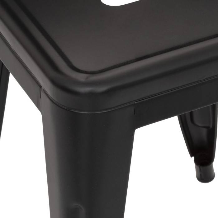 Tabouret métal Niko noir Atmosphera - Imagen 3