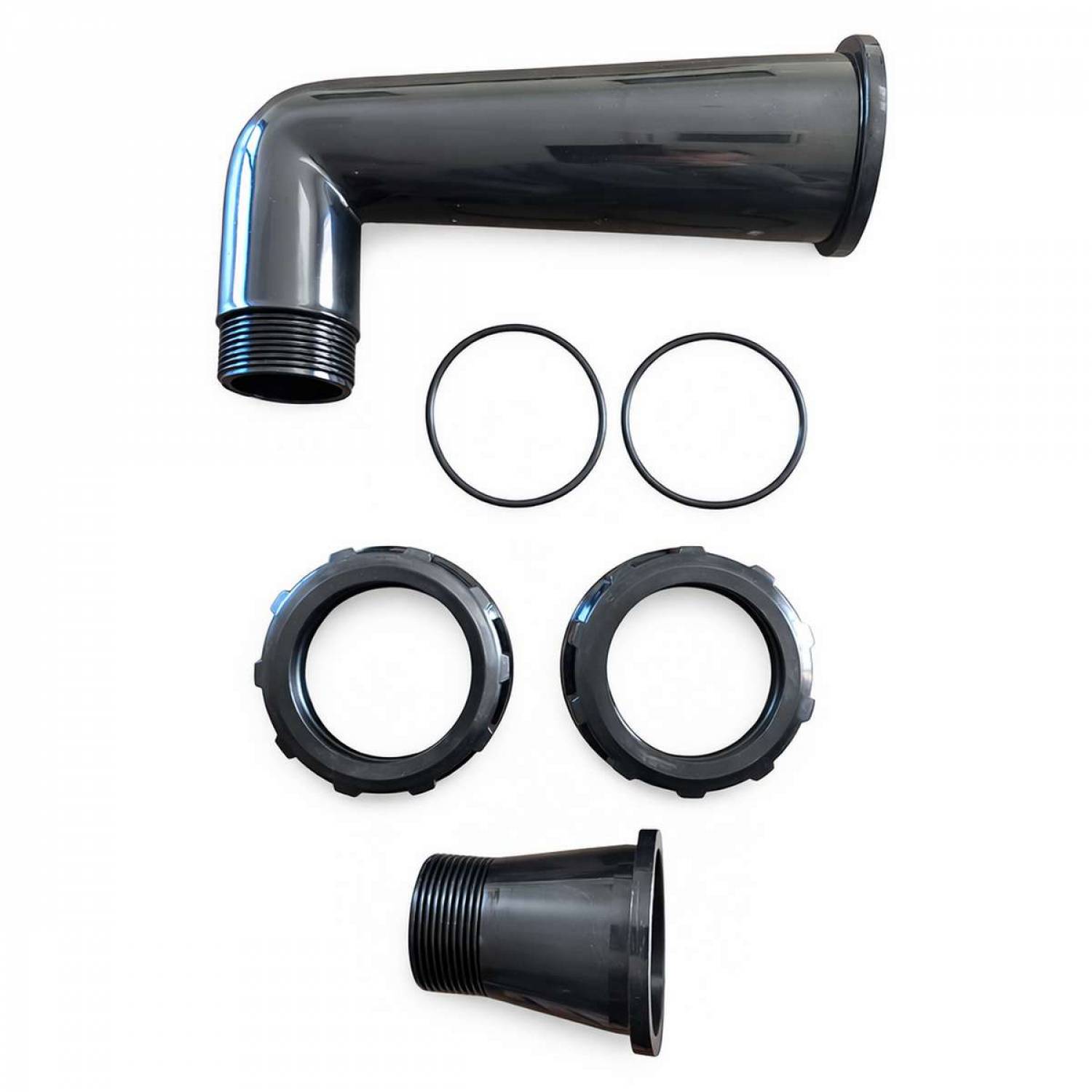 Raccord pour vanne sélectrice de filtre de piscine - 500200061000 - Noir - Hayward
