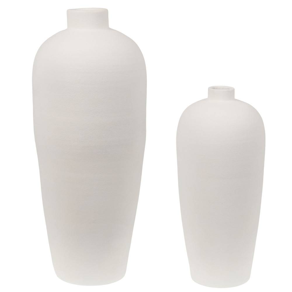 Vase Baki Blanc 80 cm - Image 2
