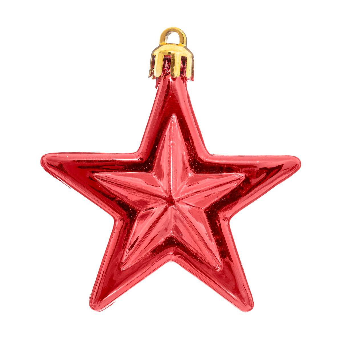 Fééric Lights & Christmas - Sujet de Noël Etoile Plastique x 6 délices - Feeric Lights & Christmas - Imagen 3