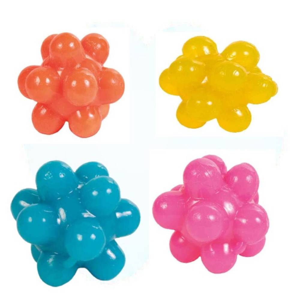 Trixie - Set de balles avec bosses 4 pièces Dimensions: ø 3,5 cm  pour chat. - Imagen 4