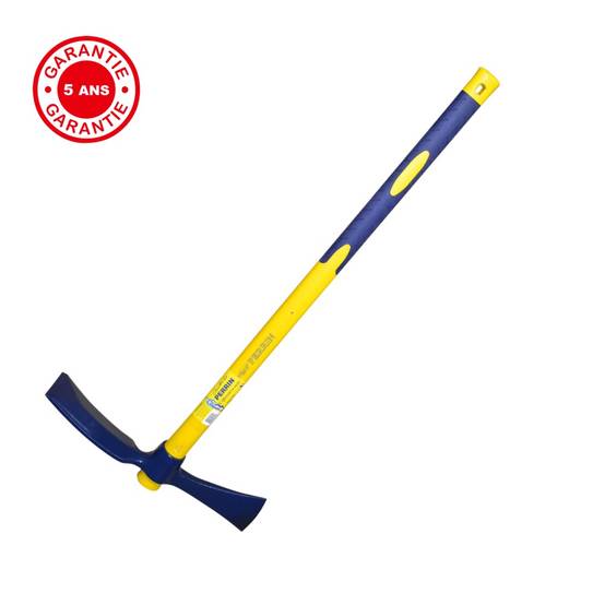 Outils Perrin - Pioche hache 2,5 kg manche composite, manche incassable en fibre de verre Outils Perrin