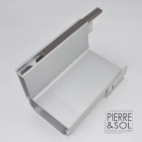 Caniveau à fente aluminium SideDrain LOW - LINE ECO - 1 m - Image 9