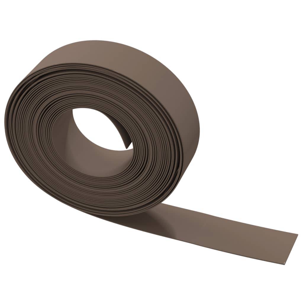 Maison Chic - Bordure de jardin - Limite de jardin - Parterre marron 10 m 15 cm polyéthylène - Image 4