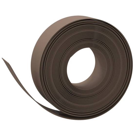 Maison Chic - Bordure de jardin - Limite de jardin - Parterre marron 10 m 15 cm polyéthylène - Image 1