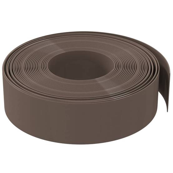 Maison Chic - Bordure de jardin - Limite de jardin - Parterre marron 10 m 15 cm polyéthylène - Image 3