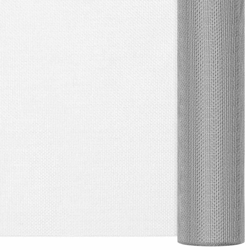 Écran en treillis acier inoxydable argenté 60 x 1000 cm - PANGIVO ...