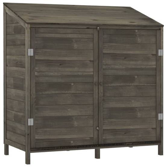 Vidaxl - Remise de jardin Anthracite 102x52x112 cm Bois de sapin solide vidaXL 152184 - Image 2