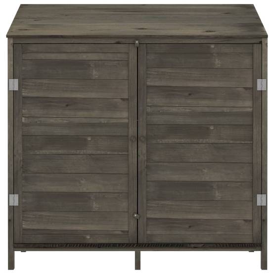 Vidaxl - Remise de jardin Anthracite 102x52x112 cm Bois de sapin solide vidaXL 152184 - Image 4
