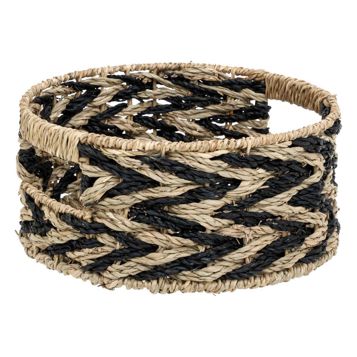 Atmosphera - Lot de 3 paniers "Angie" D24 /30/38cm multicolore - Atmosphera Créateur d'intérieur - Imagen 4