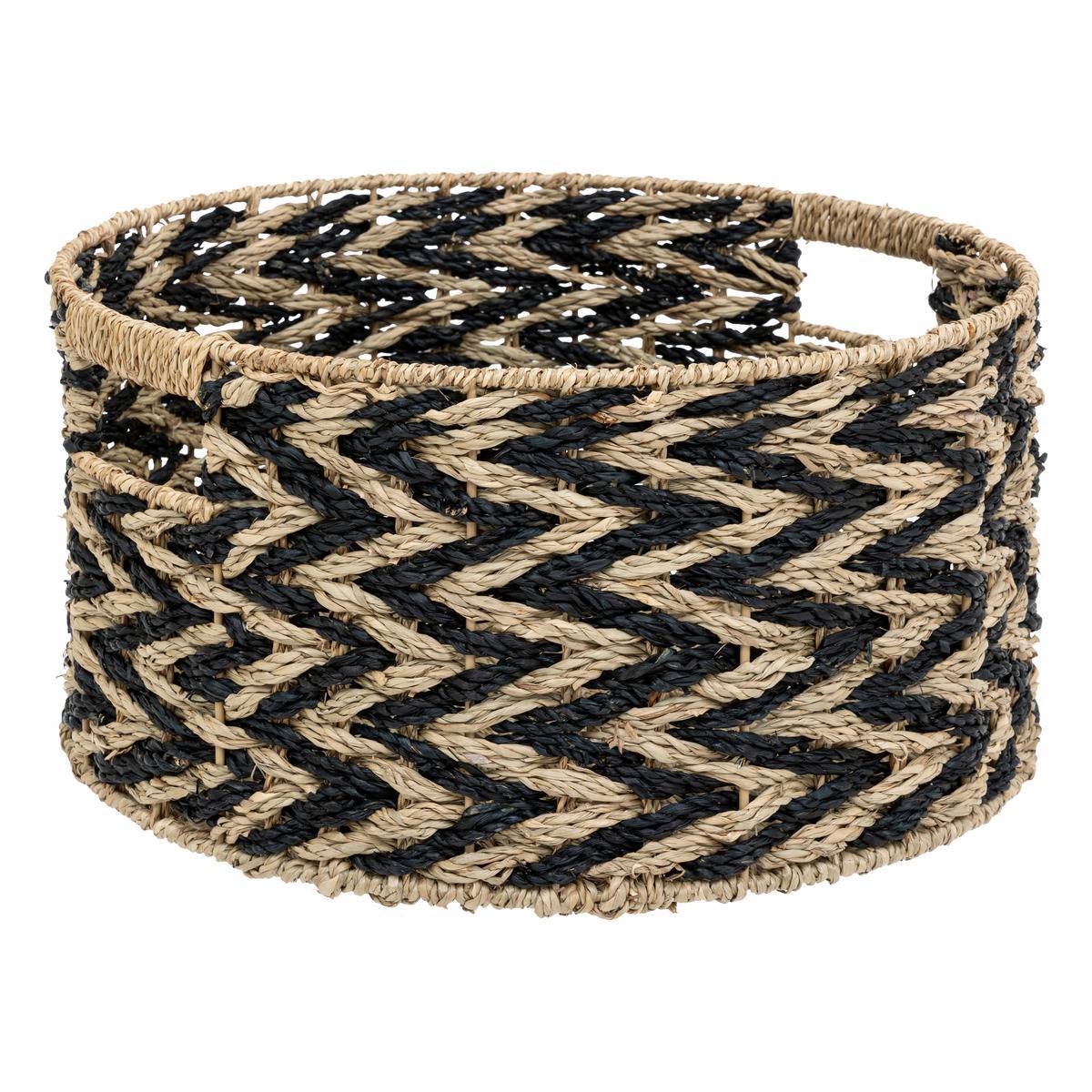 Atmosphera - Lot de 3 paniers "Angie" D24 /30/38cm multicolore - Atmosphera Créateur d'intérieur - Imagen 2