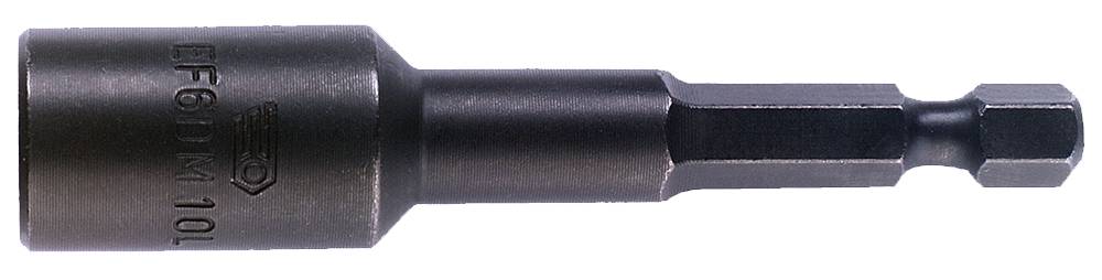 Douille 1/4'' pour 6 pans de 10mm longueur 70mm - FACOM - EF.6D10L