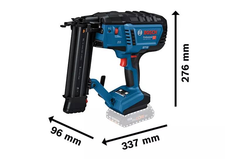 Bosch Professional - Cloueur bois 18V GNH 18V-50 M (sans batterie ni chargeur ) en coffert L-BOXX - BOSCH - 0601482401 - Imagen 3