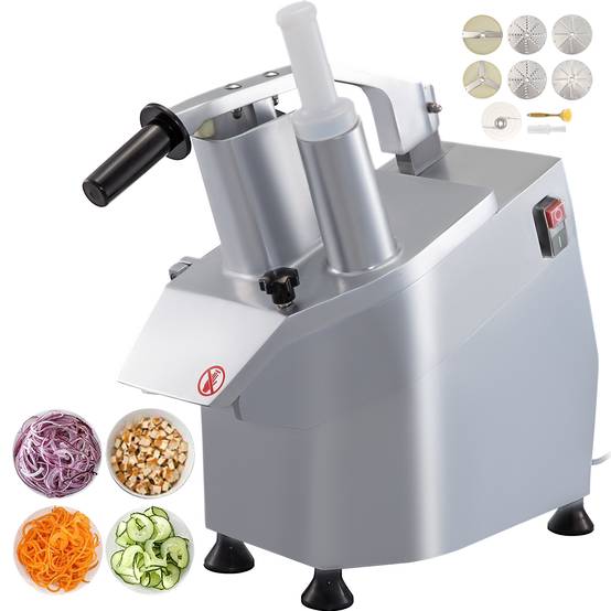 Vevor - VEVOR Coupe-Legumes Spirale Electrique Coupe Legumes Mandoline Vegetable Cutter - Image 8