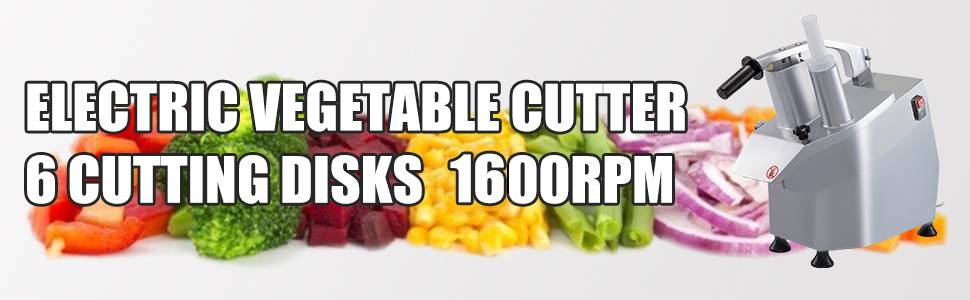 Vevor - VEVOR Coupe-Legumes Spirale Electrique Coupe Legumes Mandoline Vegetable Cutter - Image 9