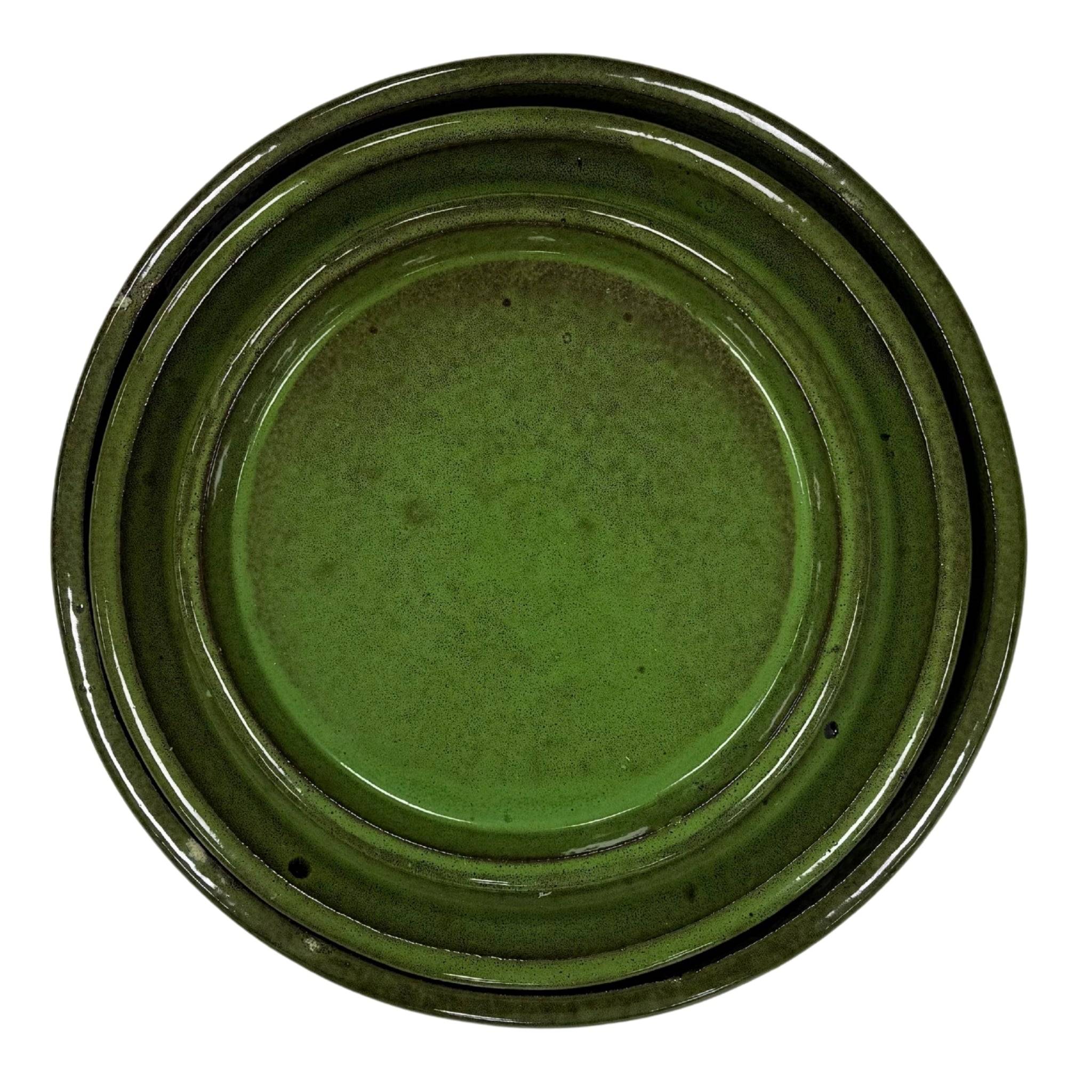 Provencelia - Soucoupe ronde 35cm vert profond - Image 3