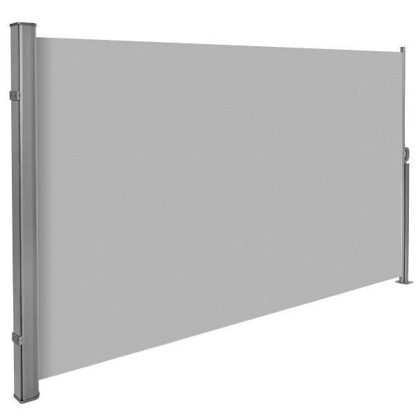 Helloshop26 - Auvent store latéral brise-vue abri soleil aluminium rétractable 200 x 300 cm gris - Imagen 2