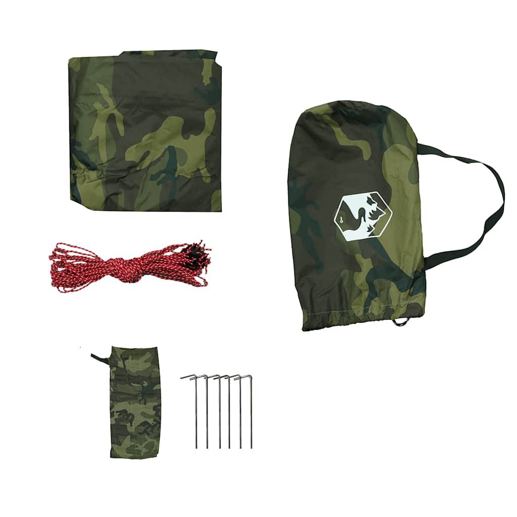 ComfortXL - Grand Tarp de Survie Camouflage Polyester Imperméable Bâche de Sol pour Abri Bushcraft 451x420 cm – ComfortXL Outdoor Living - Image 10