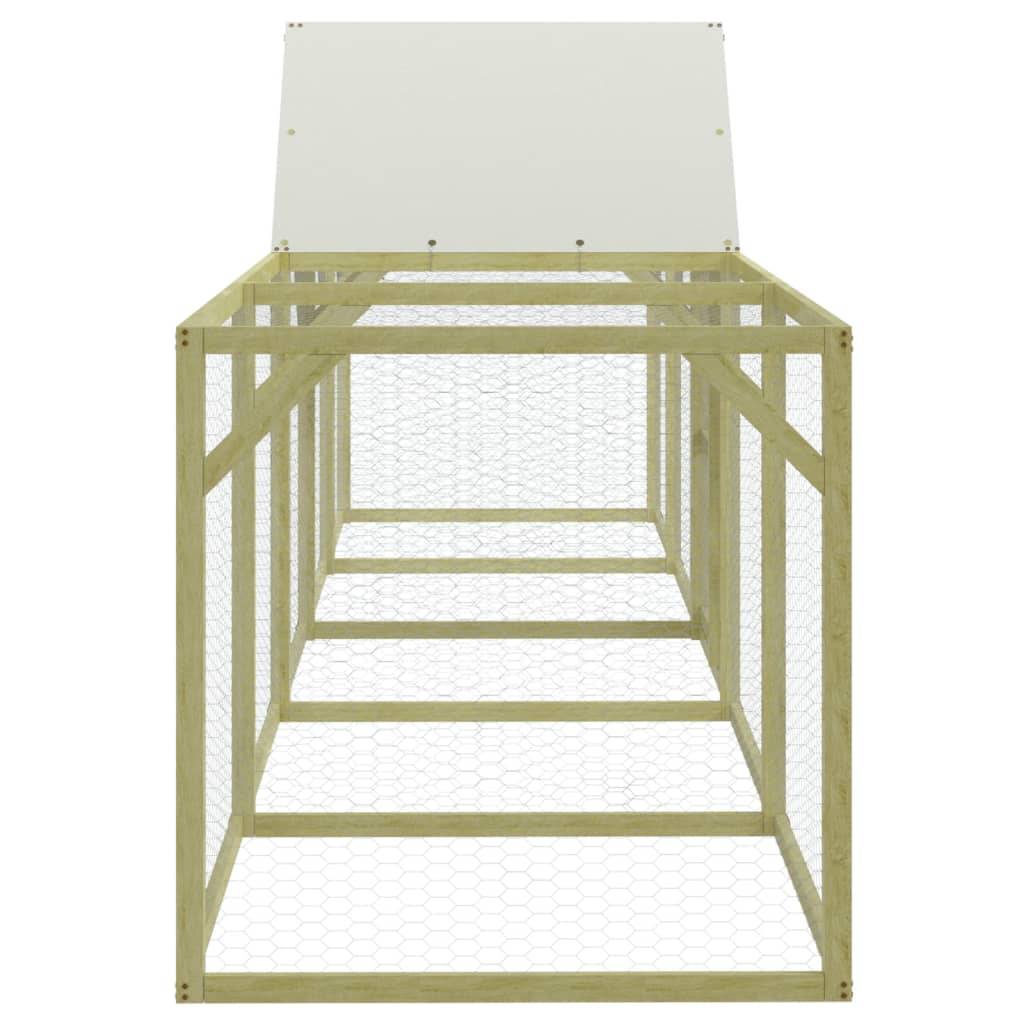 Vidaxl - Poulailler 500x100x150 cm Bois de pin massif imprégné vidaXL 3102983 - Imagen 5