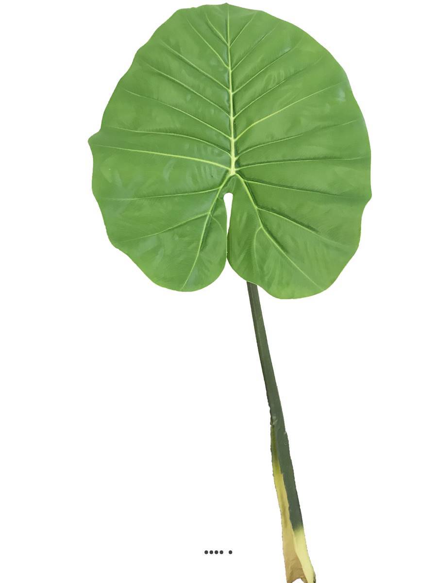 Artificielles - Feuille de Colocasia géante artificielle, H 95 cm - BEST - Imagen 3
