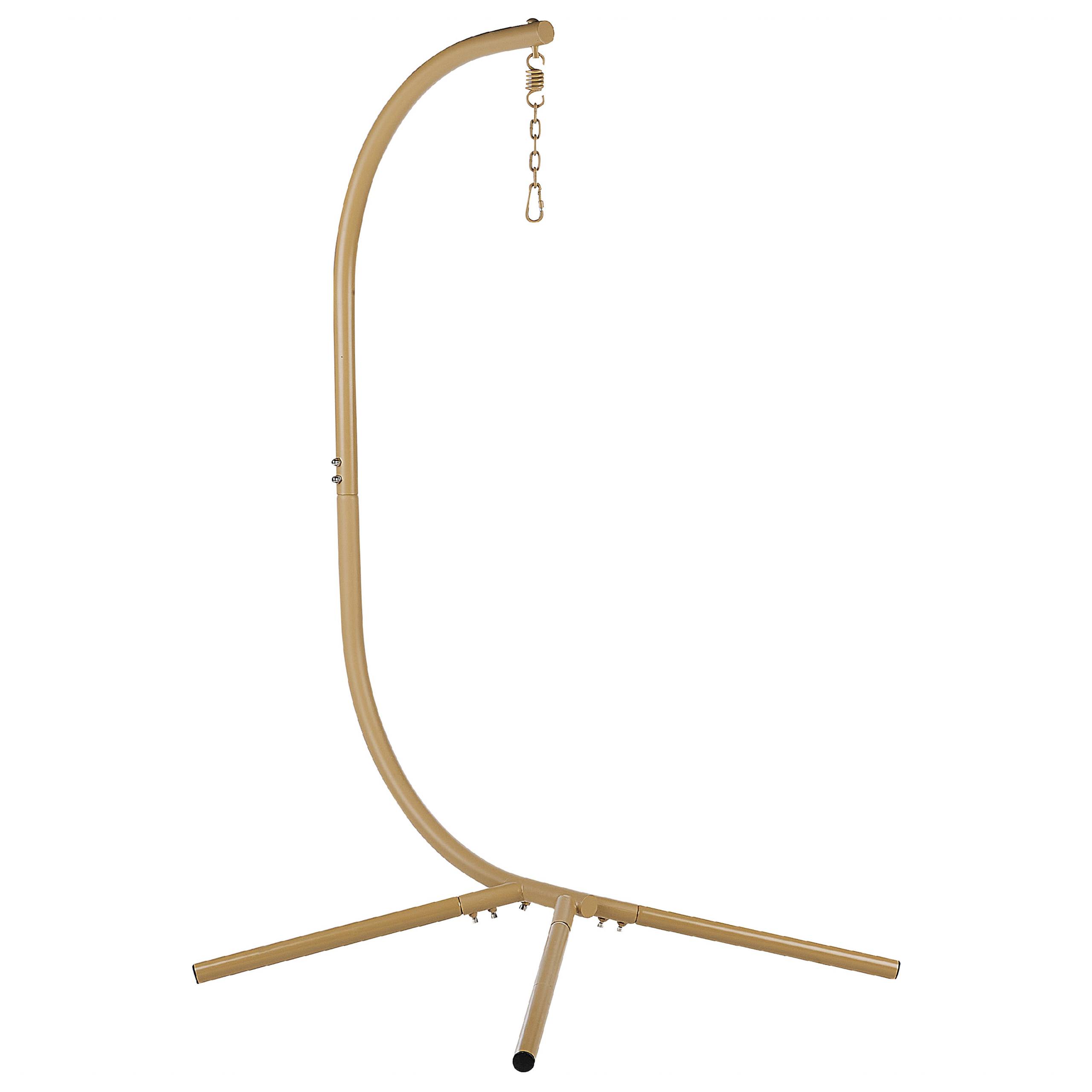Beliani - Chaise porte-à-faux Tissu Beige ADRIA - 108x100x190- Beliani - Image 6