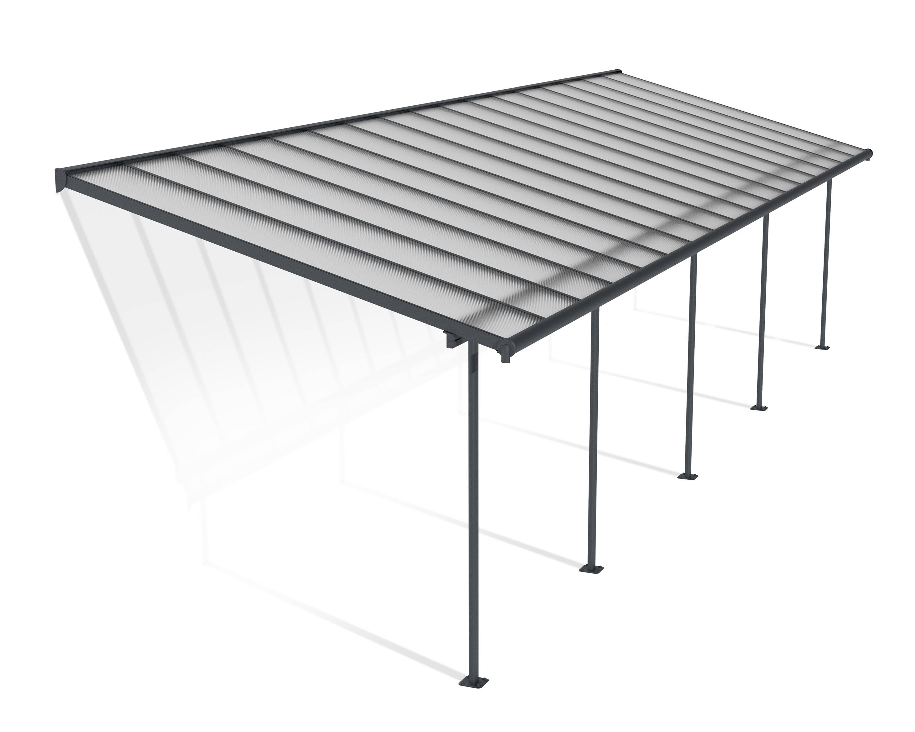 Canopia - Canopia Pergola Sierra 3X10,4 Grise - Imagen 1