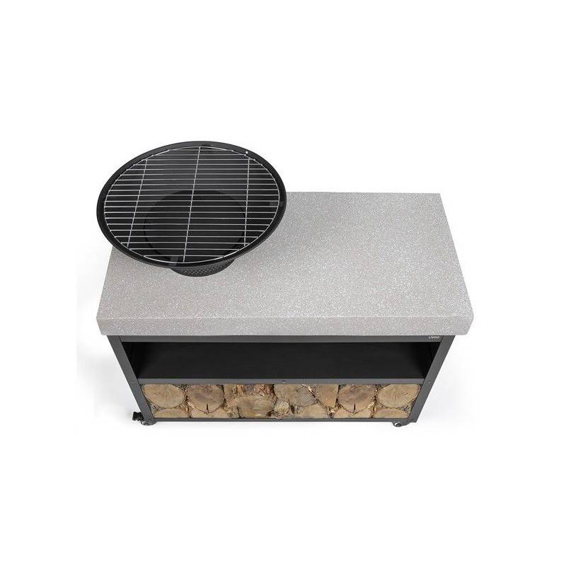 Livoo - Brasero Barbecue Sur Desserte - Livoo - Doc329 - - Image 3