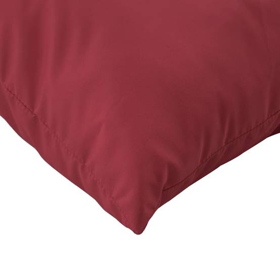 Lot de 3 Coussins Salon de Jardin Palette en Tissu Imperméable Rouge Bordeaux 61.5x60cm – ComfortXL Outdoor Living - Image 9