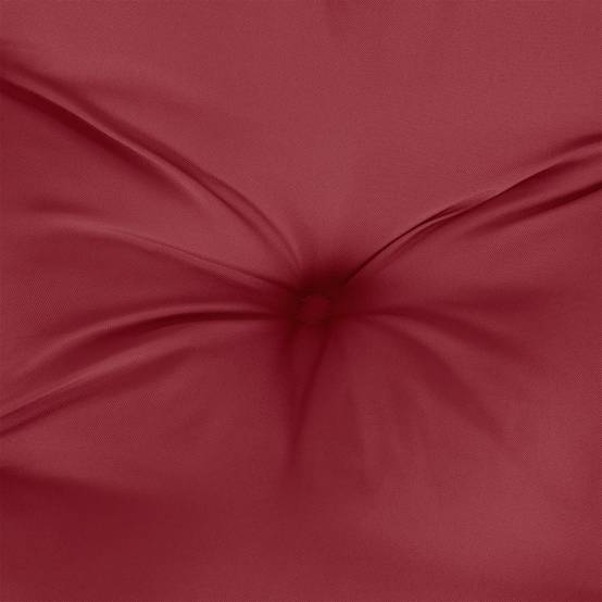 Lot de 3 Coussins Salon de Jardin Palette en Tissu Imperméable Rouge Bordeaux 61.5x60cm – ComfortXL Outdoor Living - Image 8