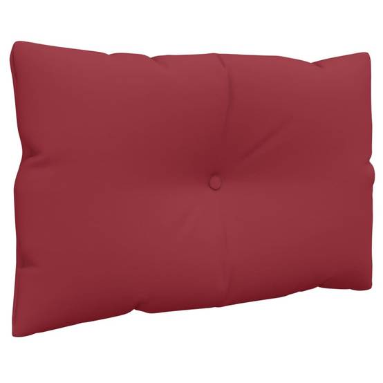 Lot de 3 Coussins Salon de Jardin Palette en Tissu Imperméable Rouge Bordeaux 61.5x60cm – ComfortXL Outdoor Living - Image 4