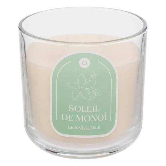Bougie Parfumée en Verre "Floa" 350g Monoï - Image 1