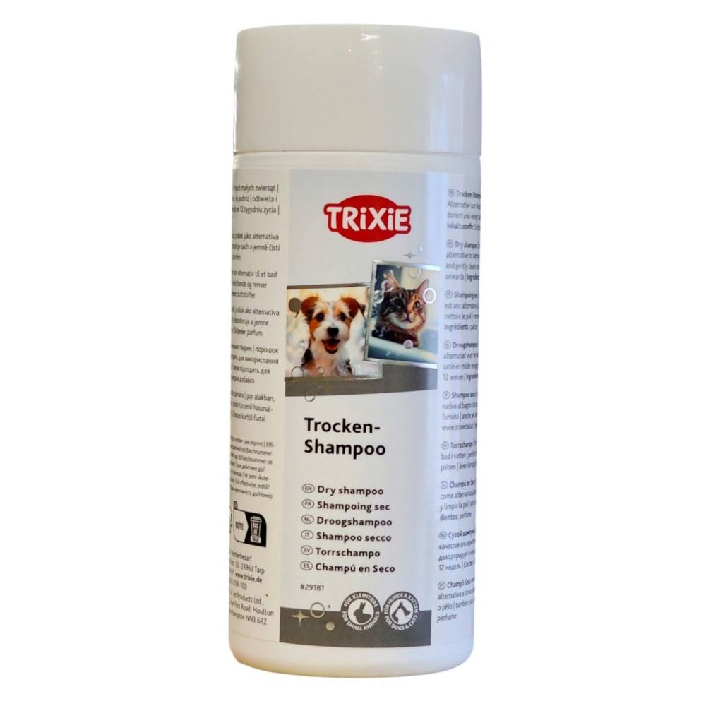 Trixie - Shampoing sec poudre 100g pour chien, chat - Imagen 2