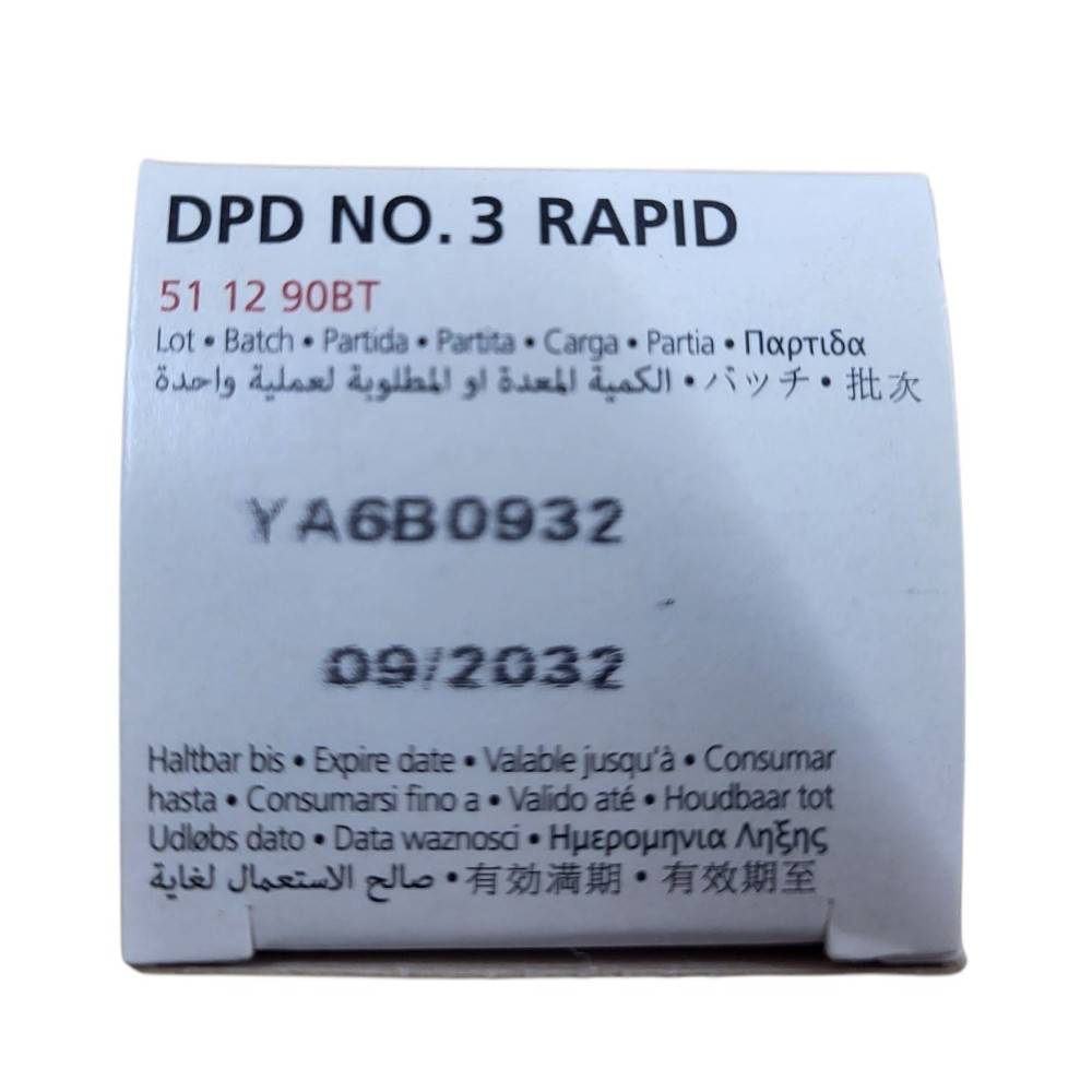 analyse dpd N 3 rapide Boîte de 100 pastilles - Imagen 4