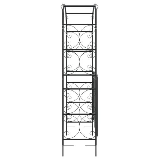 Prolenta Premium - Pergola acier noir 108 x 45 x 235 cm - Prolenta premium p398.1 - Image 5