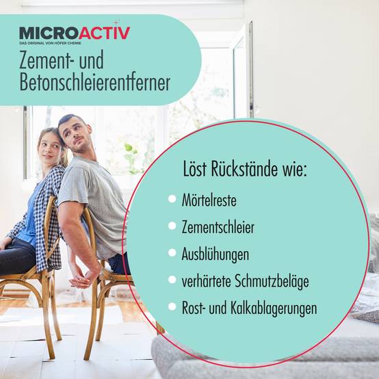 1 L de Microactiv® nettoyant pour voile de ciment et béton en bouteille x 6 - Image 6