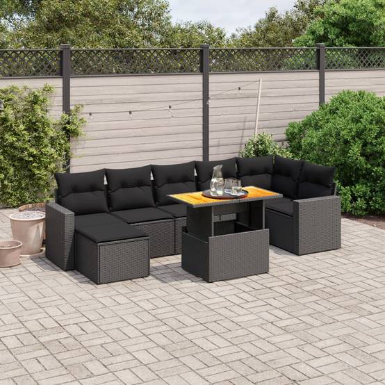 Salon de jardin vidaXL Jeu de Meuble de Jardin 35 pcs Résine Tressée Salon de jardin vidaXL Jeu de Meuble de Jardin 35 pcs Résine Tressée