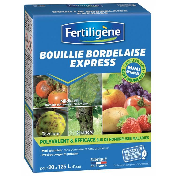 Fertiligène - Fertiligène - Bouillie Bordelaise Express Granulés - 500gr (BOUG5N) - Image 1