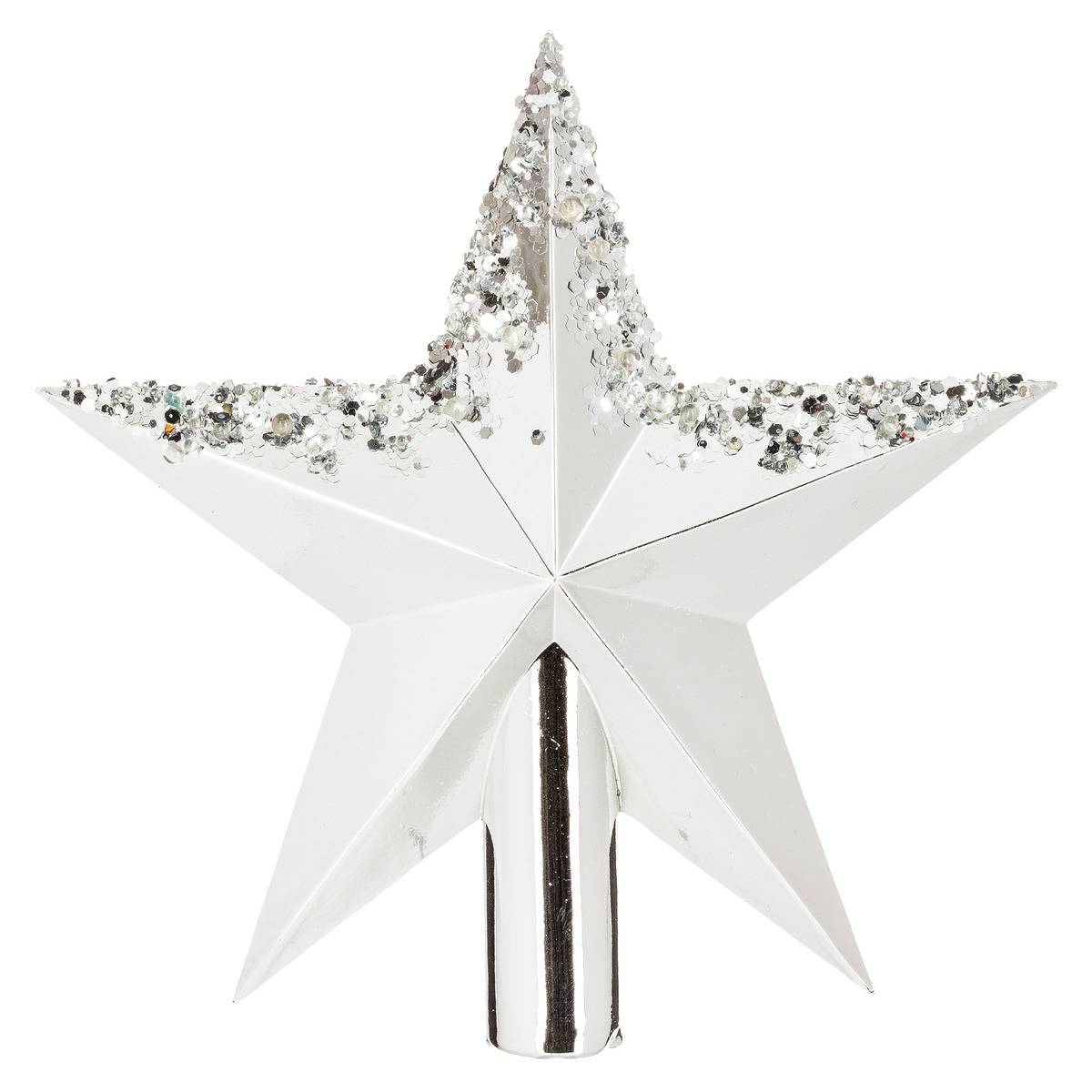 Fééric Lights & Christmas - Cimier de sapin "Colorama de Noël" en plastique recyclé H22cm - Feeric Lights & Christmas