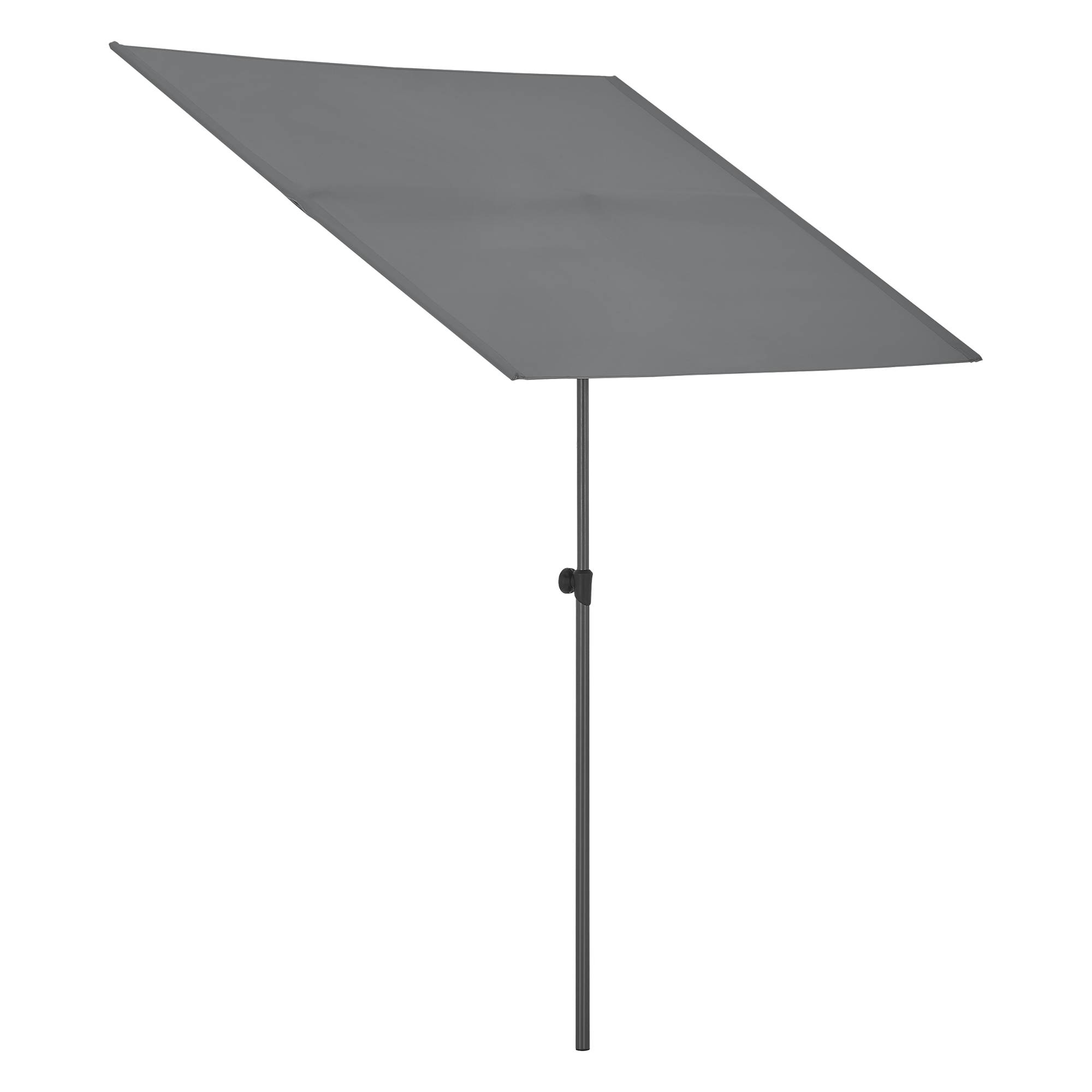 Pro.Tec - Parasol Carsoli inclinable à 360° rectangulaire 180 x 130 cm gris [pro.tec] - Imagen 5