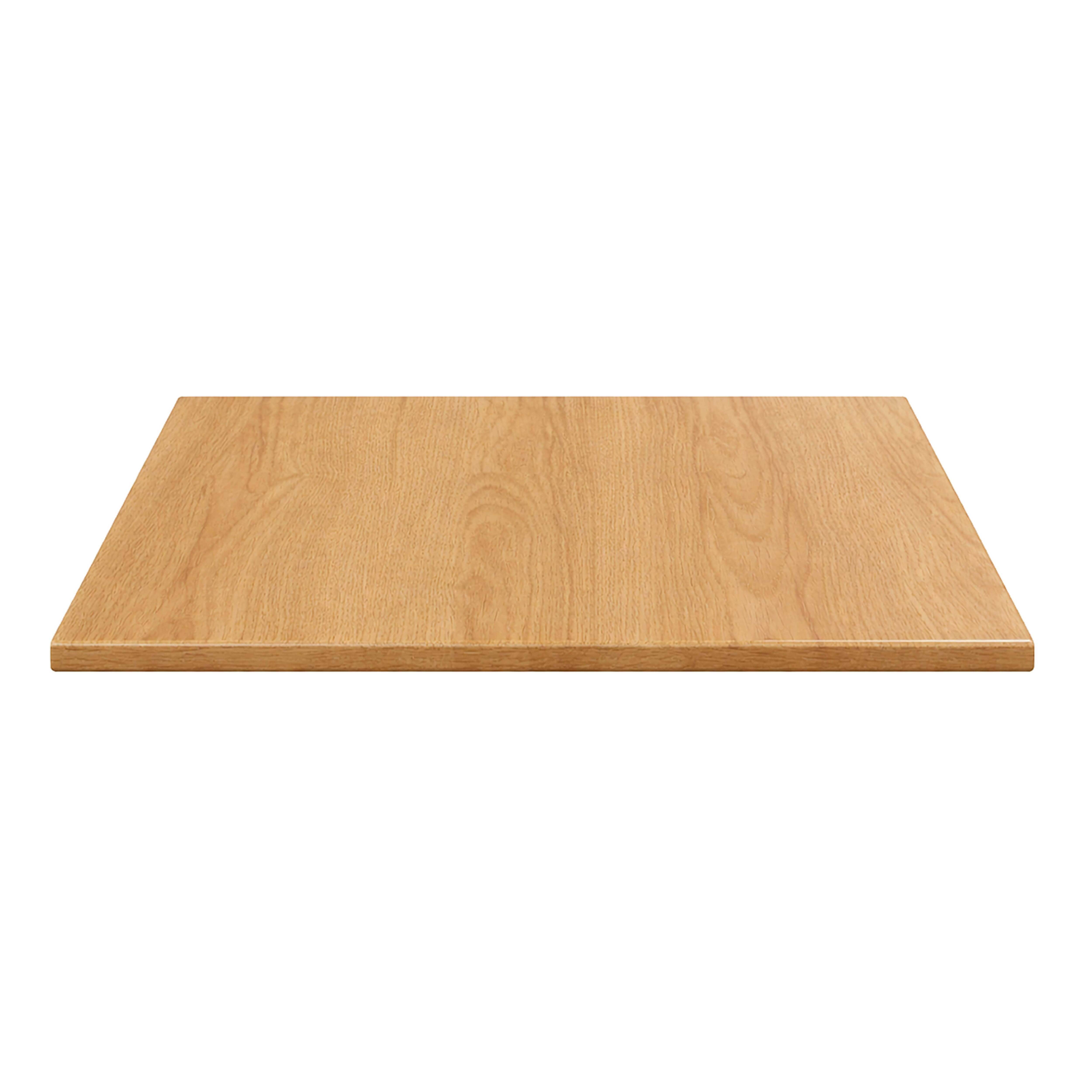 Oviala - Plateau de table carré stratifié 60 x 60 cm bois clair Haussmann - Oviala - Imagen 3