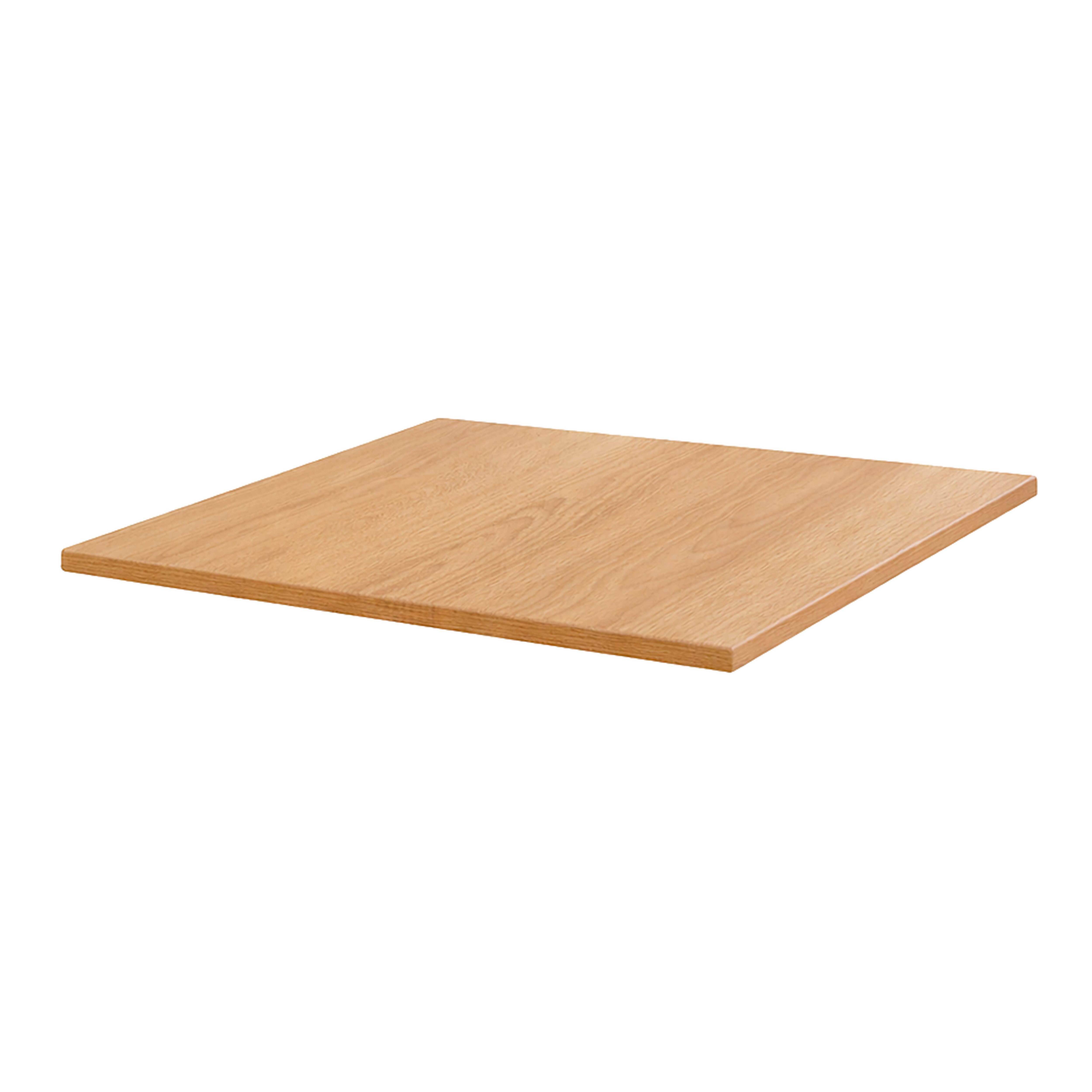 Oviala - Plateau de table carré stratifié 60 x 60 cm bois clair Haussmann - Oviala - Imagen 1