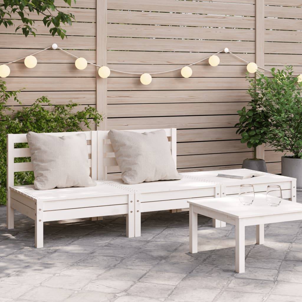 Prolenta Premium - Banc de jardin Blanc 64 X 191 cm - Prolenta Premium