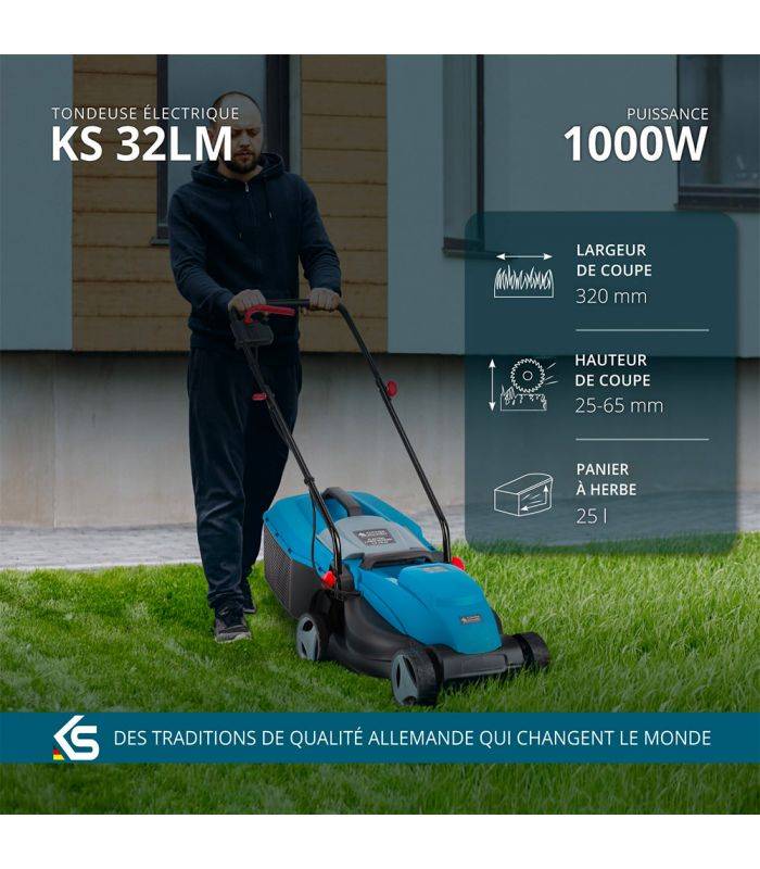 Tondeuse électrique Könner & Söhnen KS 32LM - Image 2